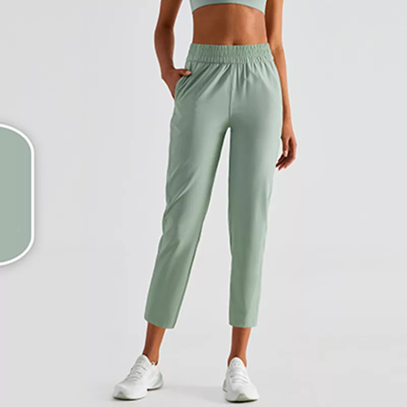 High-Waist Sun-Protection Quick-Dry Yoga Pants