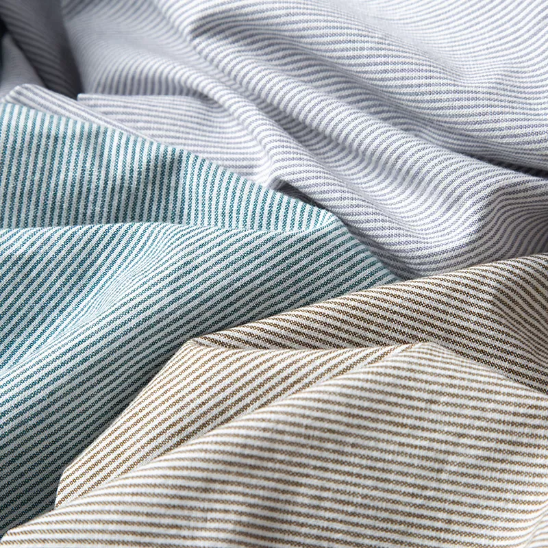 Spring New Men's Striped Long Sleeve Shirt